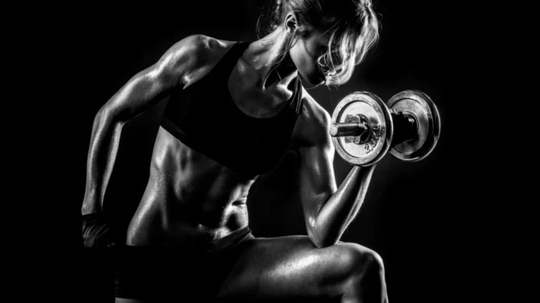 studio shot athlete